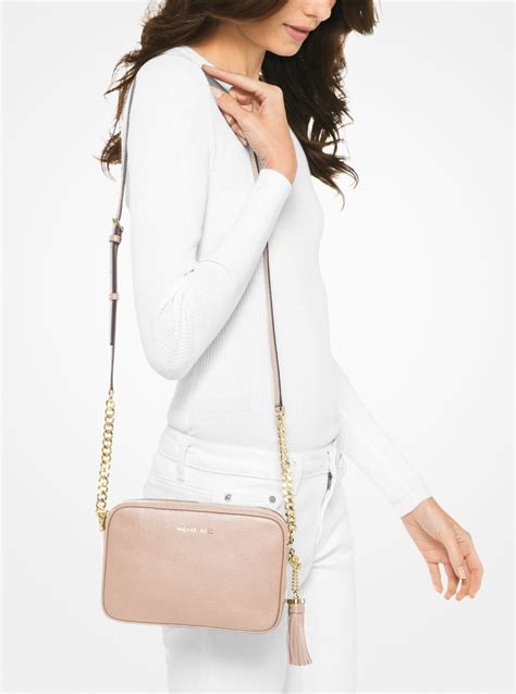 michael kors ginny|michael kors ginny leather crossbody.